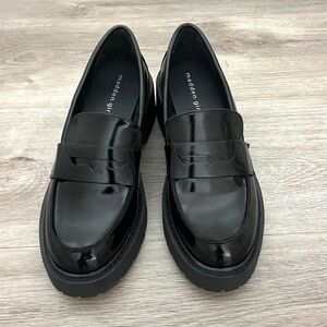 Madden Girl Calistaa Platform Lug Sole Penny Loafers